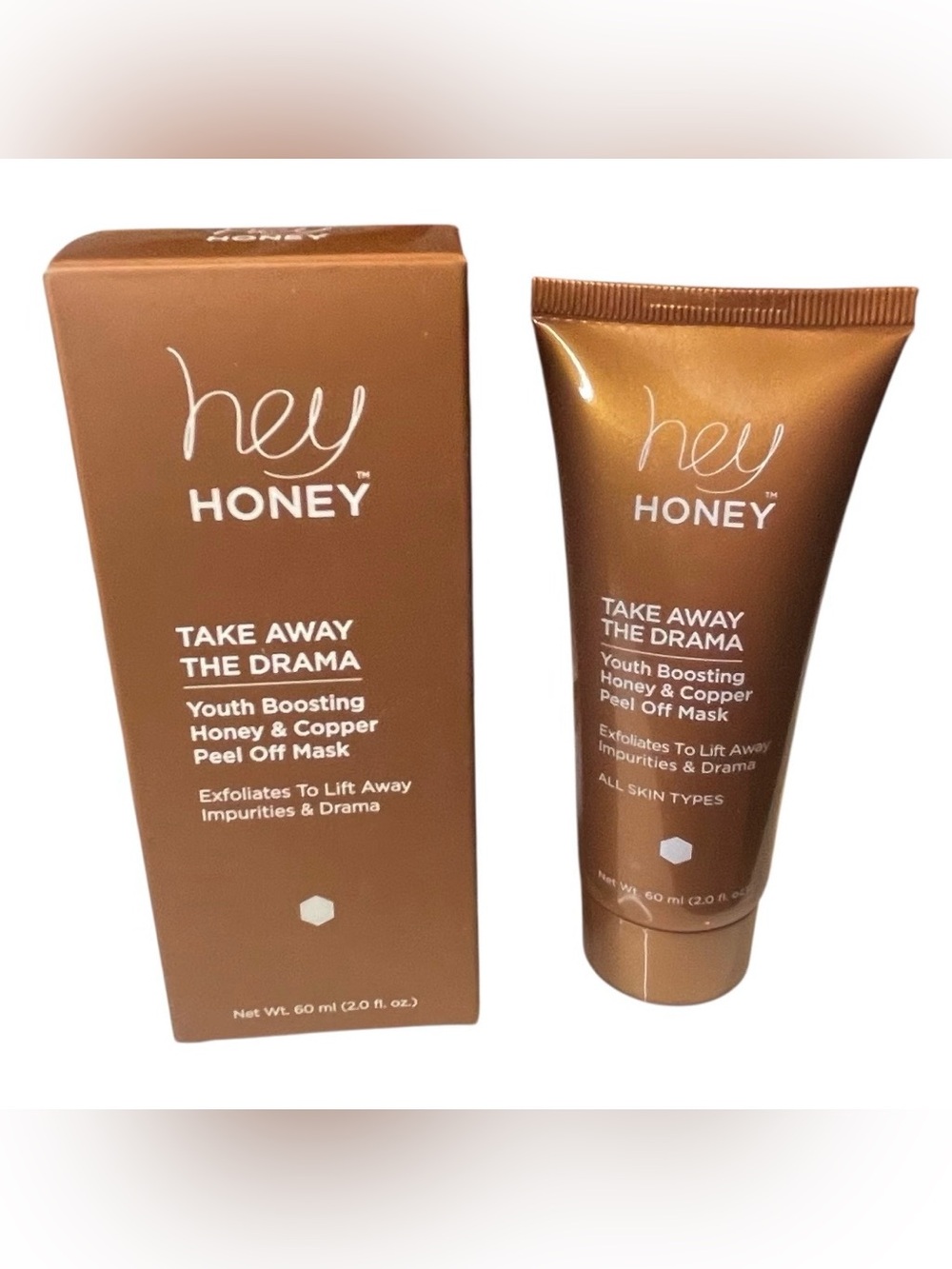 Hey Honey Take Away the Drama Youth Boosting Honey Copper Peel Off Mask 60 ML